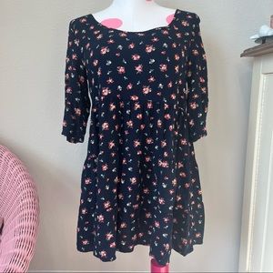 Nectar Clothing Dress blue floral